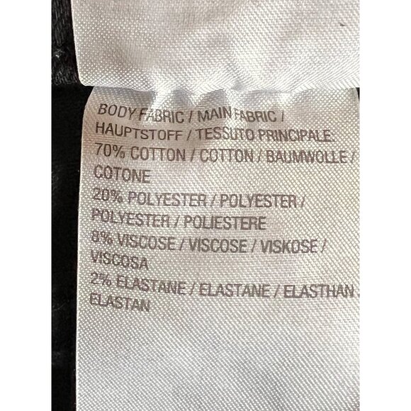 NWT D & Co. Women's Black Straight-Leg Jeans Size 6 Goth - Picture 10 of 11